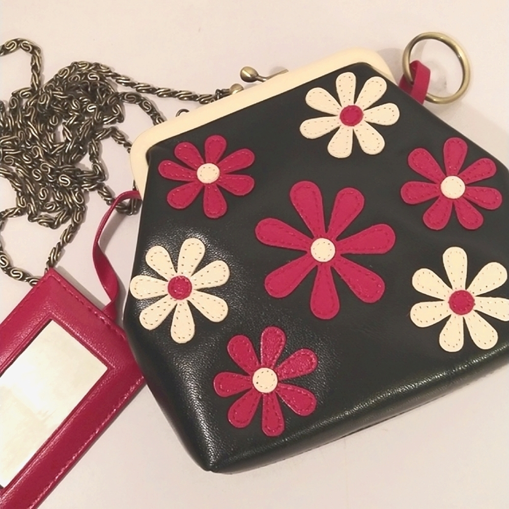 🎉2xH.P🎉 ISABELLA FIORE flower mini bag